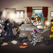 Dog's Life : Breakfast (by Titash)