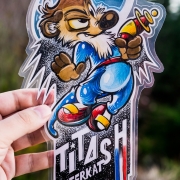 Badge : Titash, suricate de la Terre