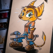 Ratchet the Lombax (by Titash)