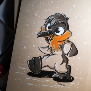 Diti the little penguin (by Titash)