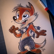 Titash Sketchbook : Fox