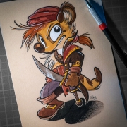 Titash Sketchbook : Pirate