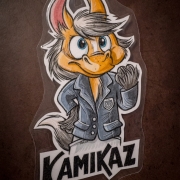 Kamikaz Badge (by Titash)