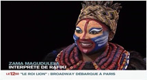 Mangouste TV : Le Musical Le Roi Lion à Paris