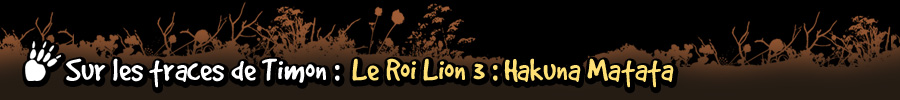 Timon la mangouste : Sur les traces de Timon : Le Musical Le Roi Lion