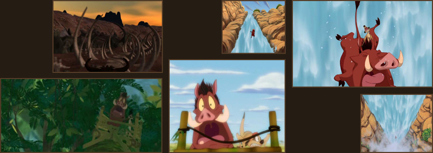 Le Safari de Timon & Pumbaa