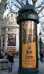 Le Roi Lion - Théatre Mogador - Paris