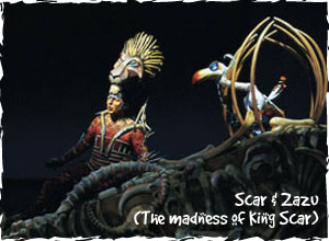 The madness of King Scar (Scar & Zazu)