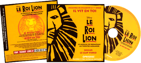 Le Musical Le Roi Lion : Single "Il vit en toi"