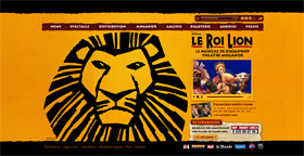Le Musical Le Roi Lion : Le site web officiel