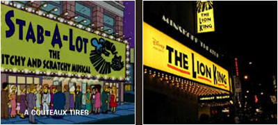 Le Musical Le Roi Lion (The Lion King) : Les Simpsons